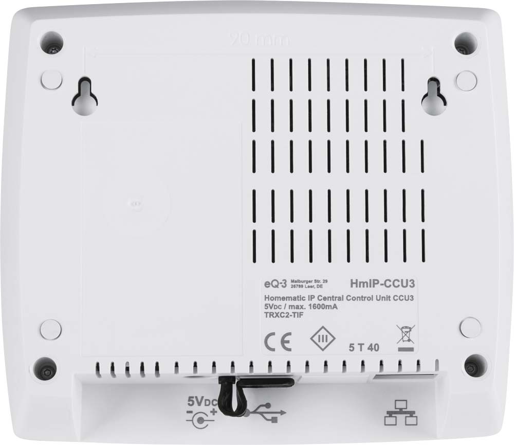 619543-6_HmIP-Zentrale-CCU3-H_151965A0 jpg - Produktbild Rückseite 619543-6_HmIP-Zentrale-CCU3-H_151965A0 jpg - Produktbild Rückseite